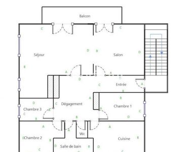 Appartement 435 750 € - 174 m²
