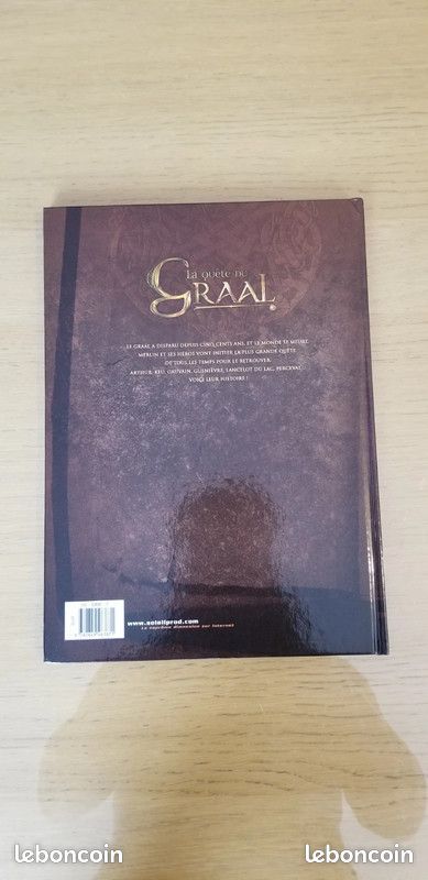Bd La quête du graal Arthur Pendragon Stambecco Debois (image 2)