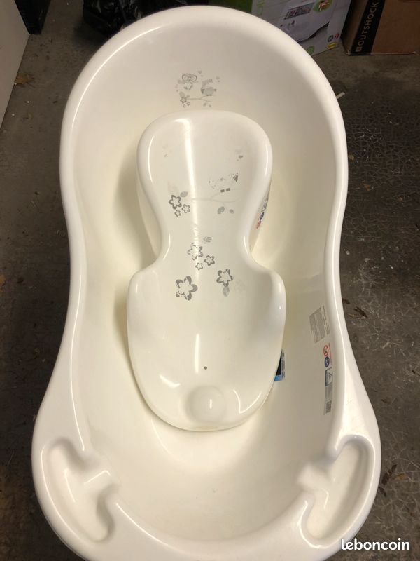 BAIGNOIRE BEBE Téga 86 cm + pieds (image 1)