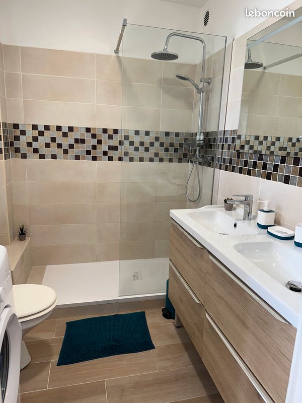 Appartement T1(35m2+7m2 terrasse) meublé aux Sablettes dans résidence fermée, calme, proche commodités avec place parking privée (image 3)