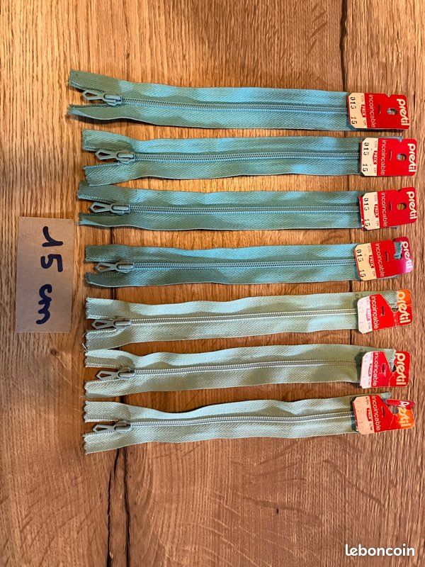 Fermetures éclair Zip 15 cm (image 1)