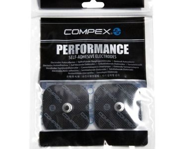 TENSPAD SILVER 8 électrodes Avec Motif Argenté – 50x100mm, Connecteur Snap, Compatibles Compex, Haute Conductivité