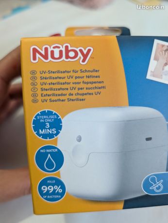 Donedeal Nuby Portable Dummy Steriliser Nuby RapidCool Kit UV