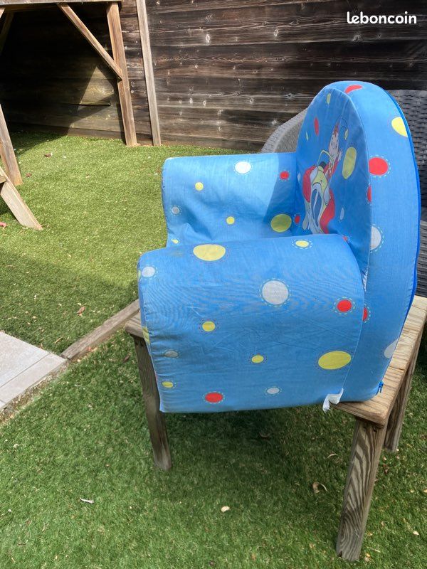 Siège pour enfants en mousse et tissus (image 2)