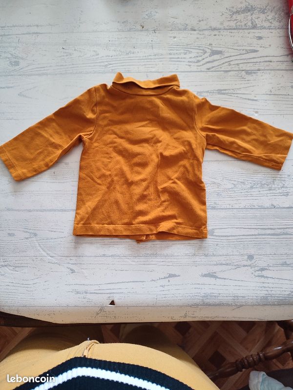 Tee-shirt manches longues 3 mois (image 2)