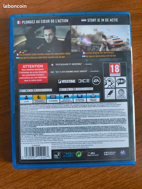Battlefield Hardline ps4 (image 2)