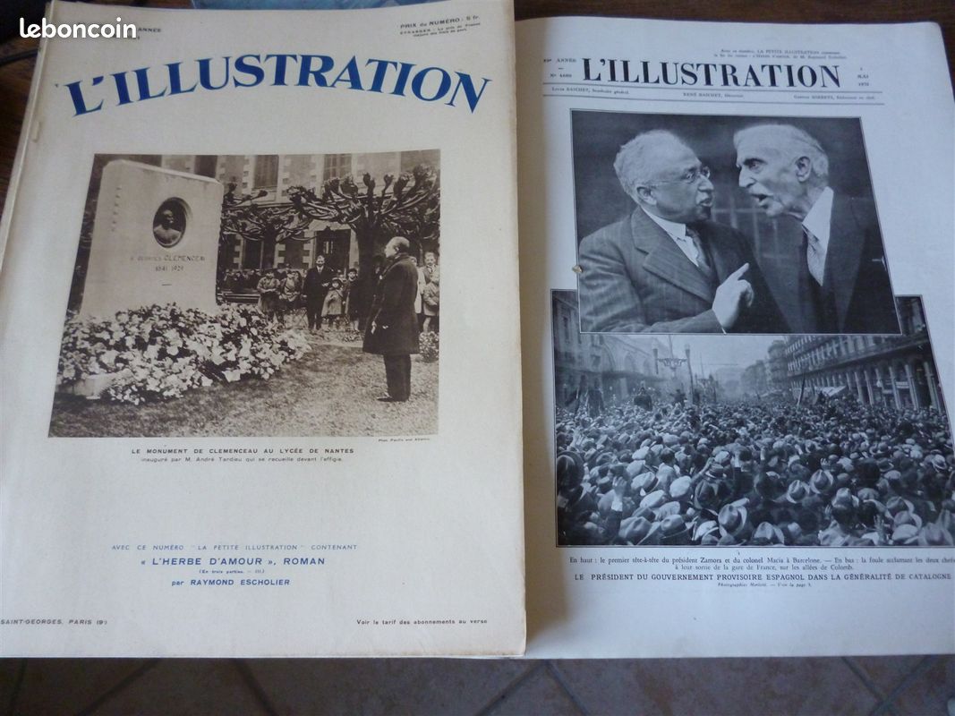 ILLUSTRATION 1931 4600 Espagne ALPHONSE XIII GP MO (image 1)