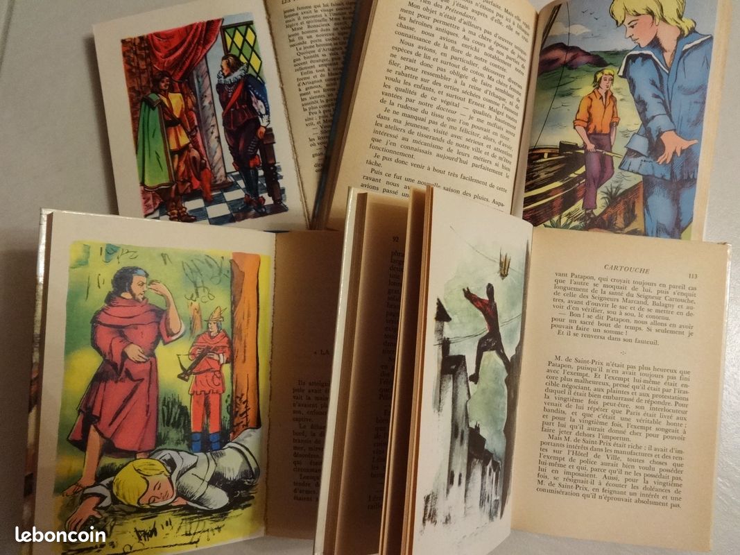 Lot de 4 livres années 60(collection Lecture et loisir) (image 4)