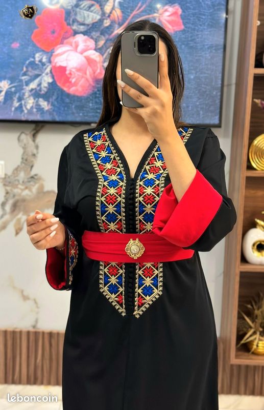Caftan neuf avec ceinture (image 9)