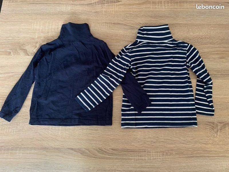 Sous pulls col roulé taille 5 ans (image 2)