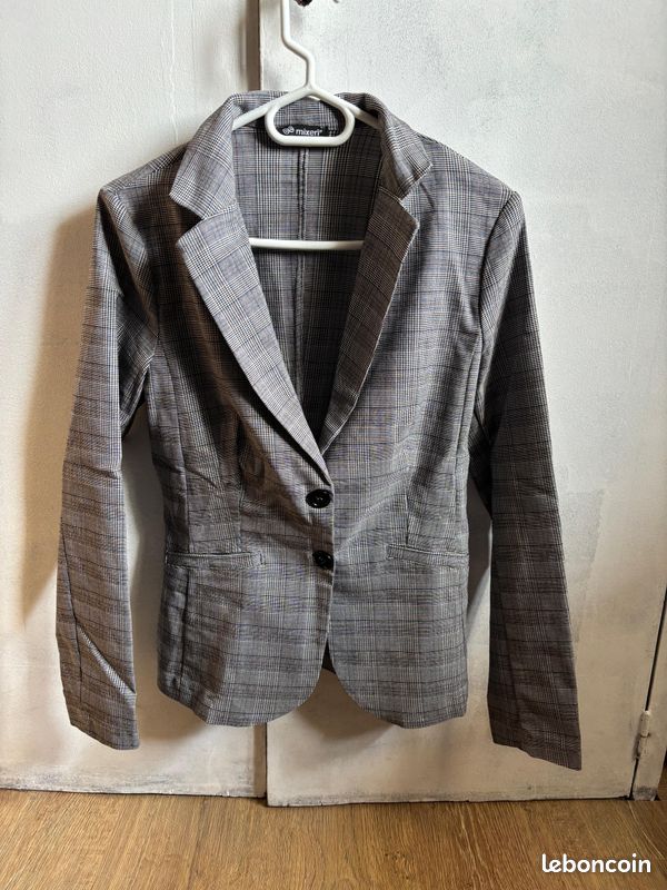 Veste Blazer Veste Italienne Femme Veste Vesnove En Lin Vert