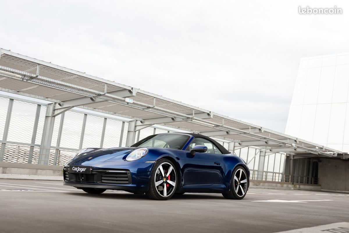 Porsche 911 992 Carrera 4S Cabriolet - LIFT Sièg vent/chauff Roues ar directrices Bose Acc - 40k options LOA ok (image 5)