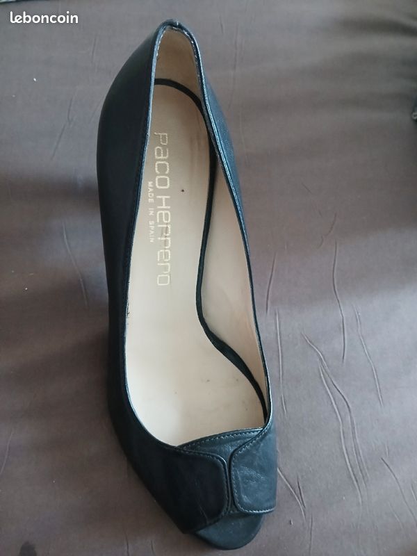 Chaussures femme p 37 noire (image 3)