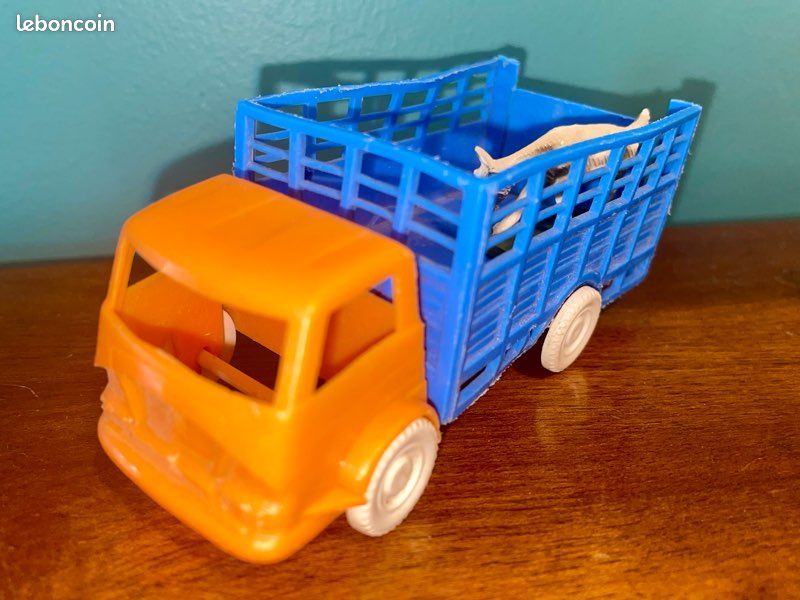Lot De Camions Et Voitures Anciens - BP, CIJ, Joustra, Dinky Toys - Occasion