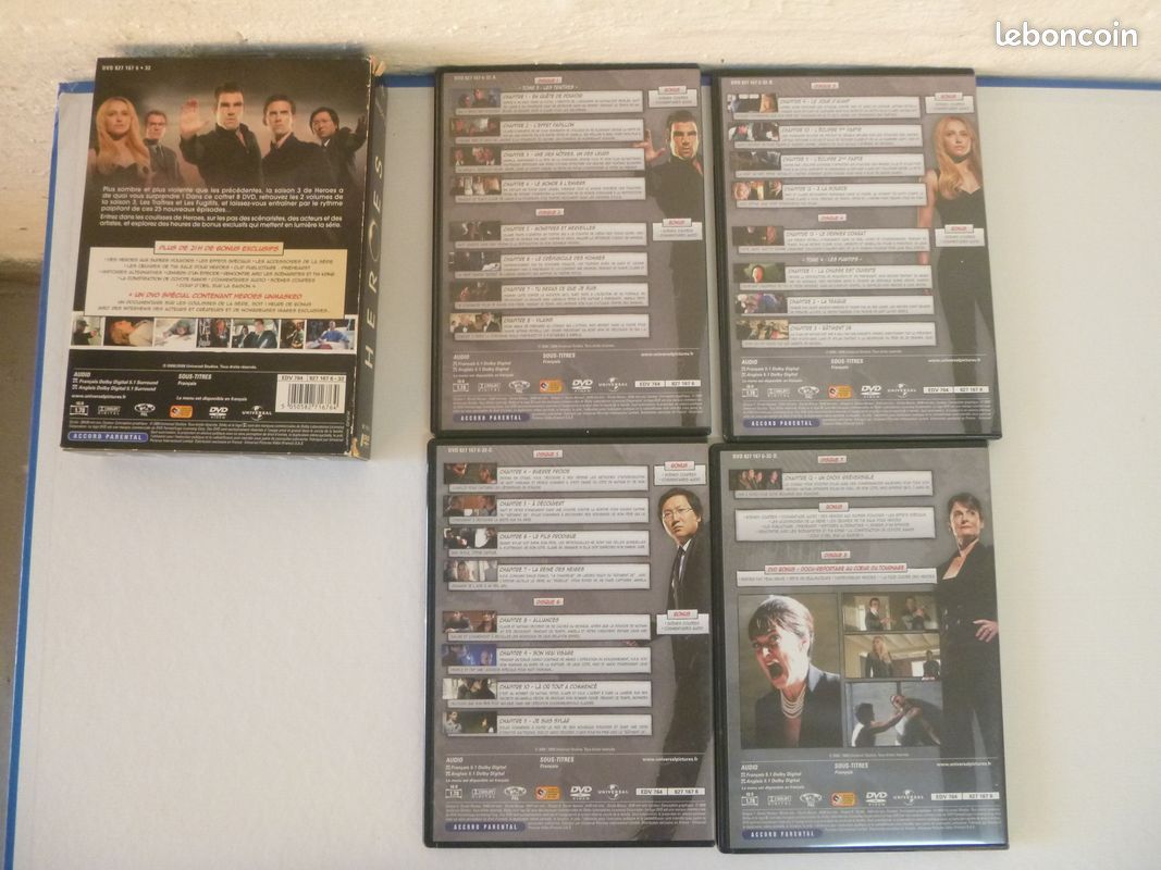 DVD Heros saison 3 en français (image 2)