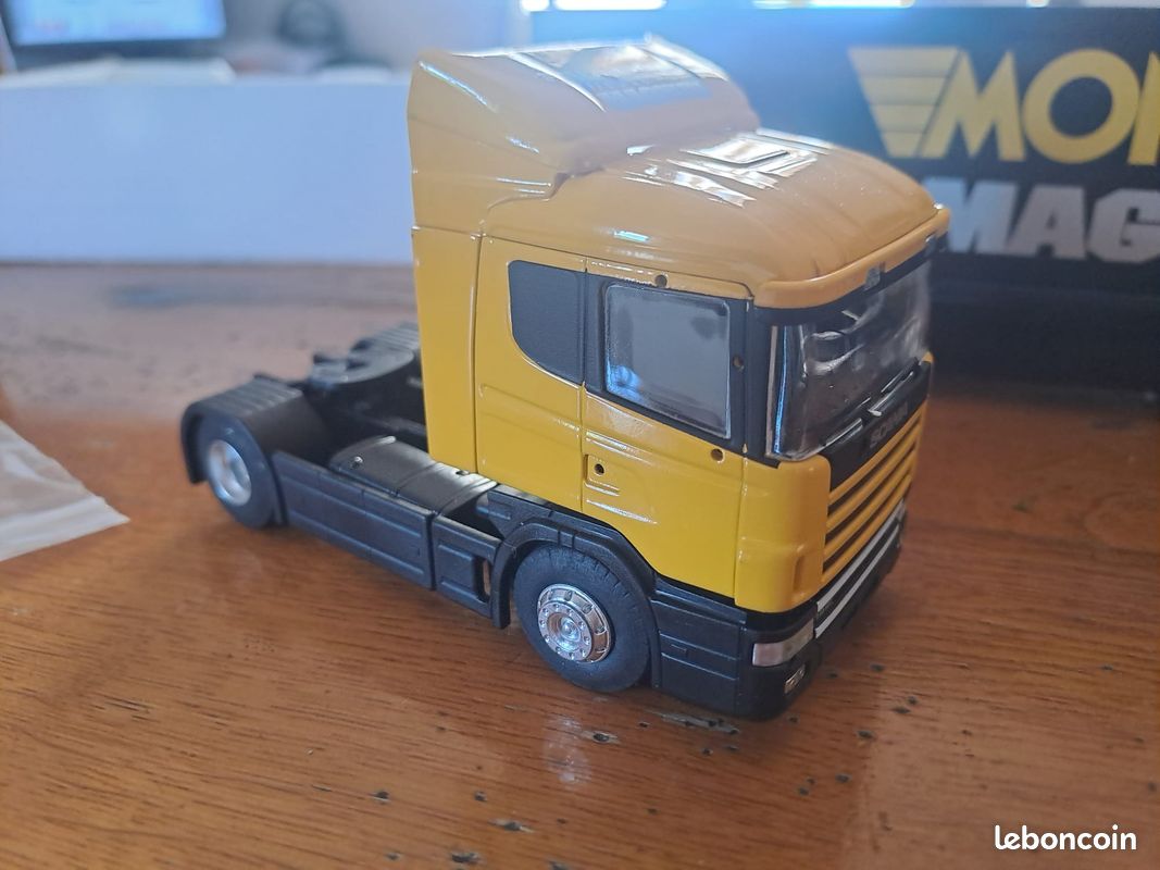 Collector ELIGOR LBS camion SCANIA SÉRIE 3 FRIGO CHEREAU OLANO PORTE