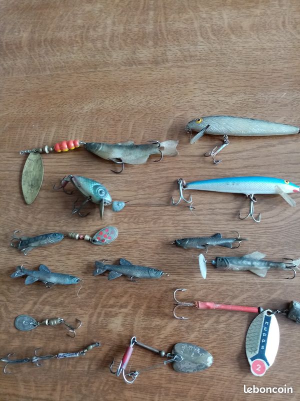 ANCIEN LEURRE DE Peche A Morue Art Populaire EUR 29,00 - FR