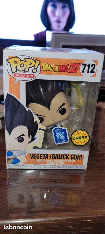 Funko Pop DBZ Dragon Ball Z 712 Vegeta Galick Gun Chase