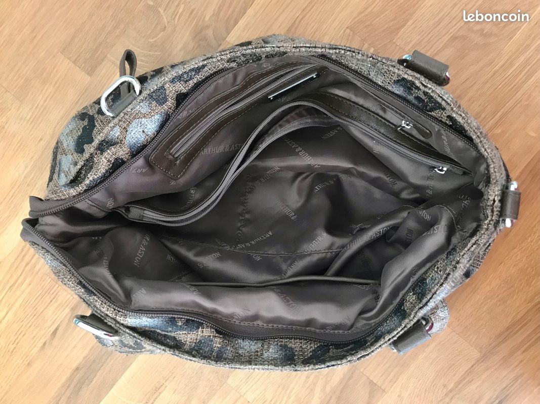 Sac tissu femme Arthur Aston Accessoires Bagagerie