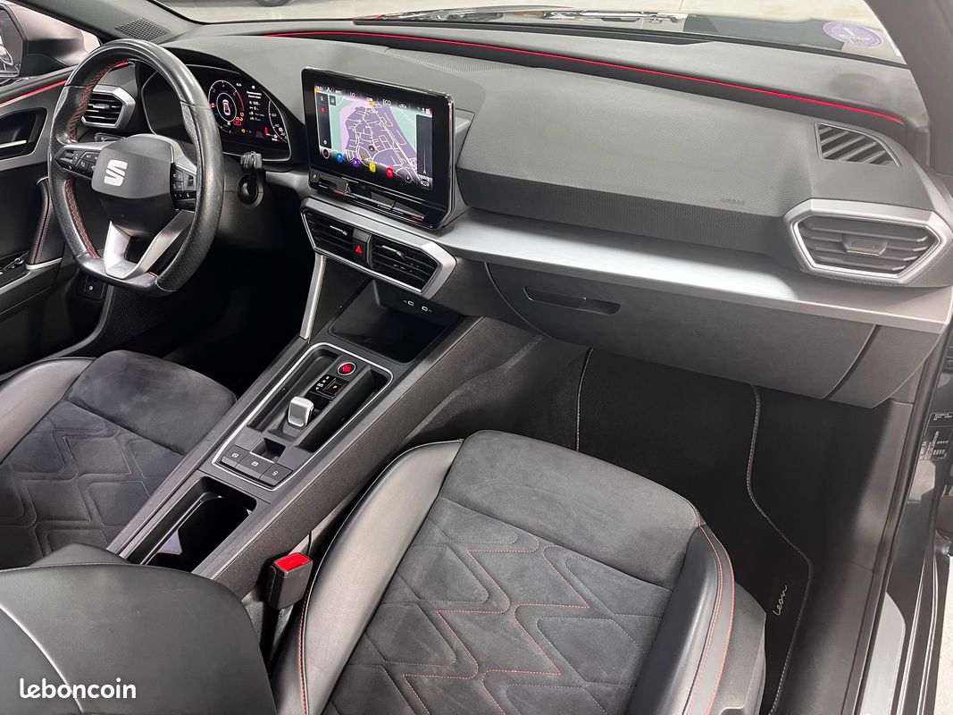 Seat leon 1.4l tsi 204cv e-hybrid fr dsg6 an04/2021 entretien a jour garantie 1an (image 5)