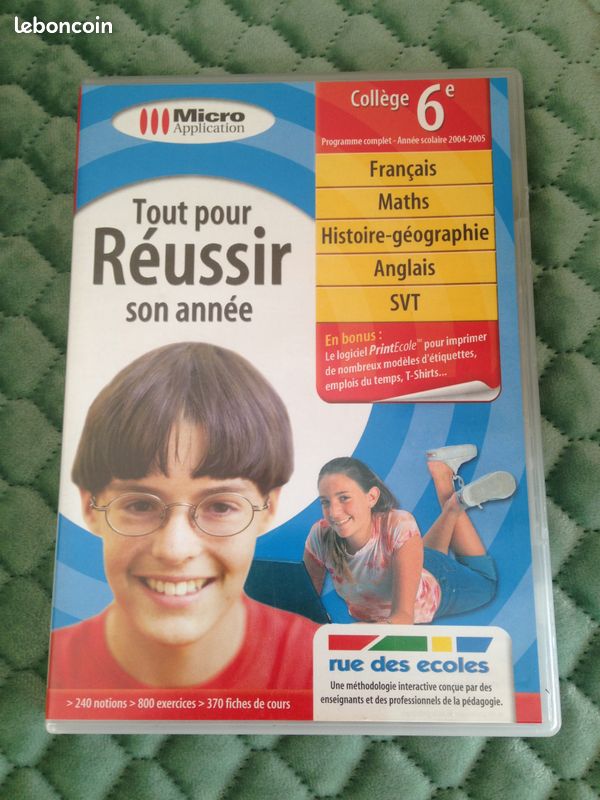 DVD tout pour réussir son année de 6ème (image 1)