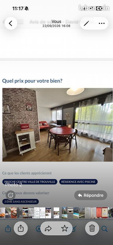 Appartement 1 pièce 35 m² · à Trouville-sur-Mer · 35 m² · 675 €/mois