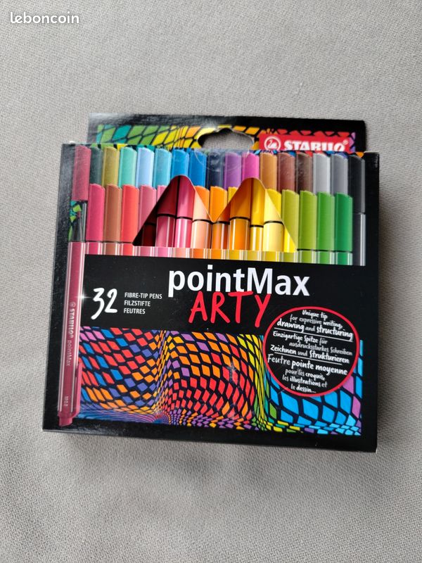 Feutres point Max Arty Stabilo Neufs (image 1)