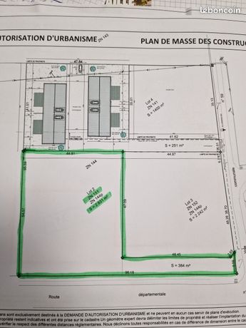 Terrain constructible