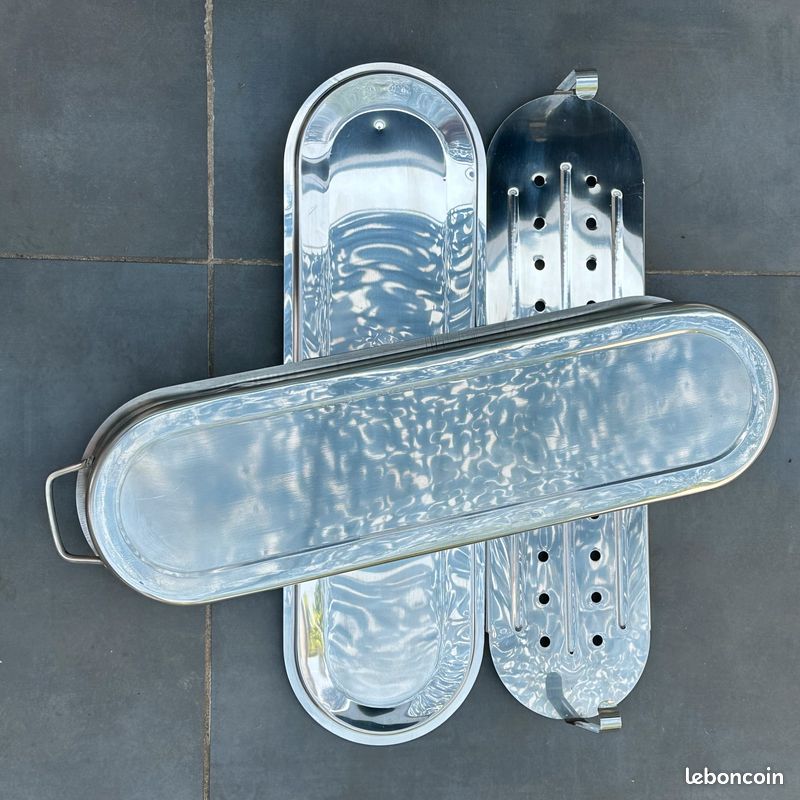 Saumonière inox 60 cm, tous feux (image 3)