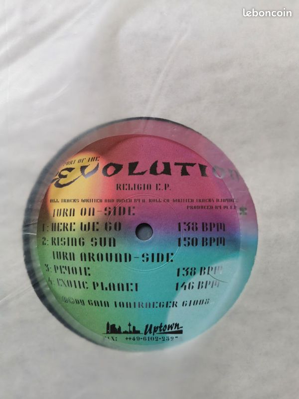 Part Of The Evolution – Religio E.P. (GT008) (image 1)