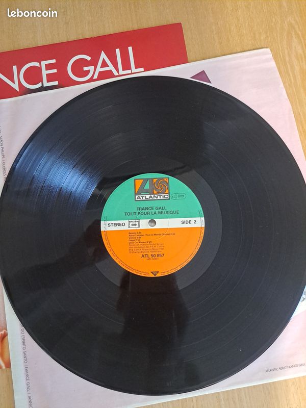 Vinyle France Gall – Tout Pour La Musique - 1981 (image 7)