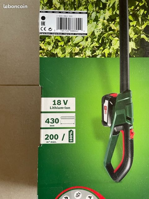 Taille Haie BOSCH sur perche sans fil sur batterie (image 3)
