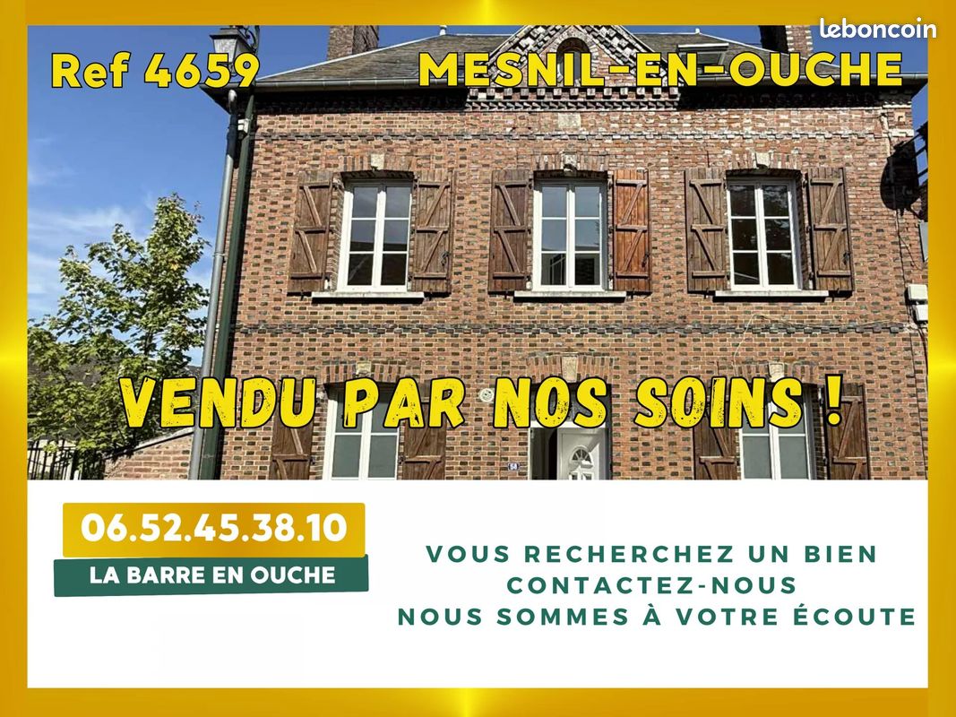 Maison 7 pièces 140 m² · à Mesnil-en-Ouche · 140 m² · 178 500 €