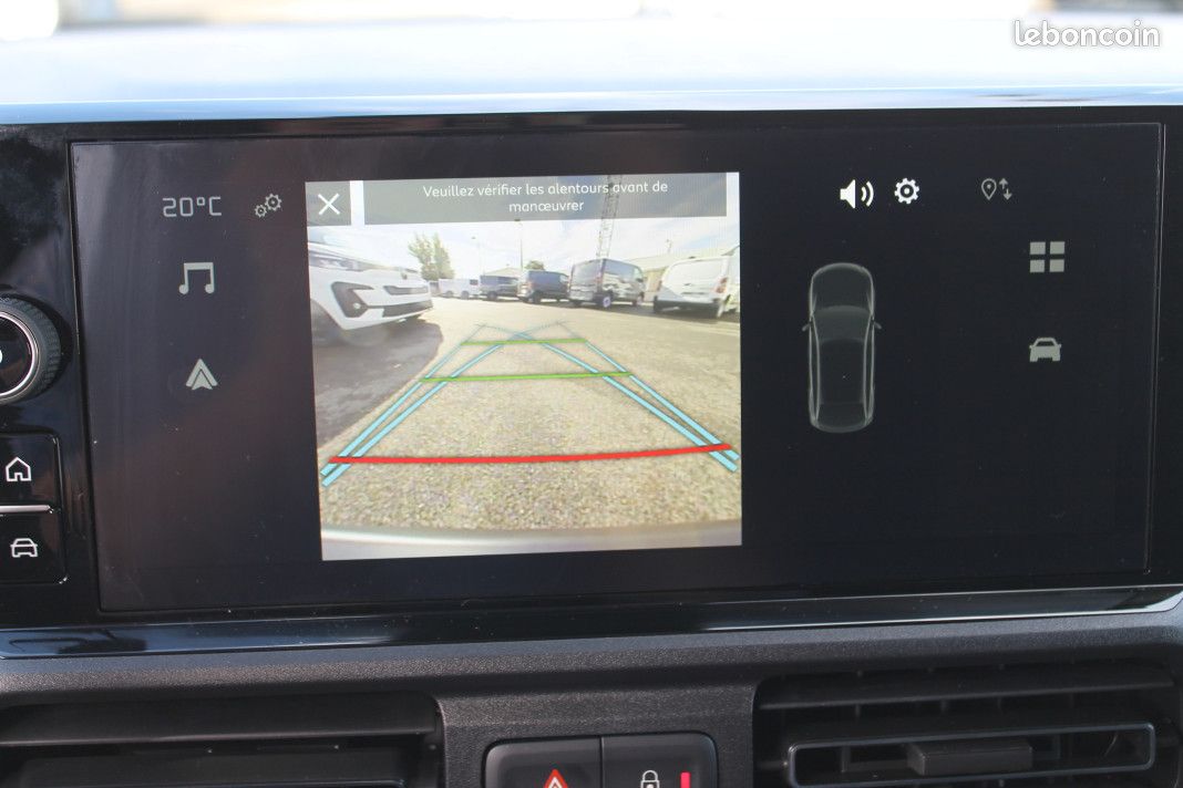 Citroën Berlingo III (2) Van Taille M 650KG Blue-HDI 100 S&S , Caméra de recul, Android auto, Cabine extenso sortie le 28/08/2025 , 10 Kilomètres - 17 000 hors taxe (image 4)