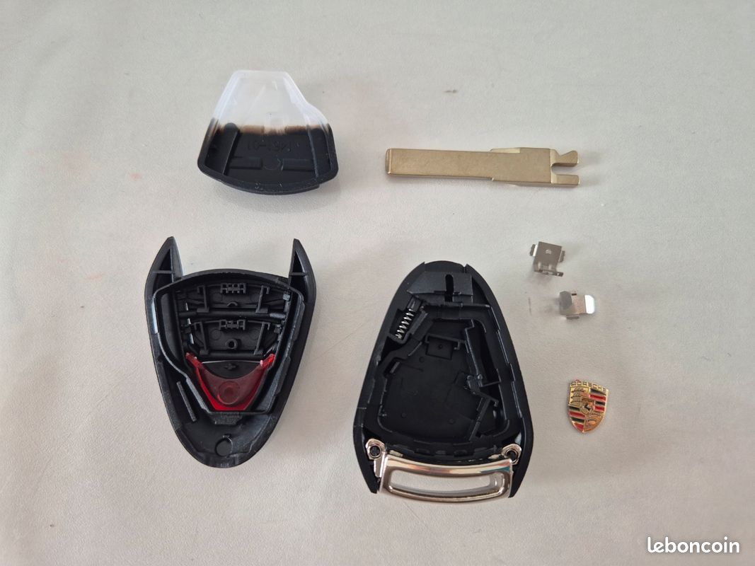 LTQSIV Accessoire Clé Voiture Coque Clé Voiture 3 Boutons En