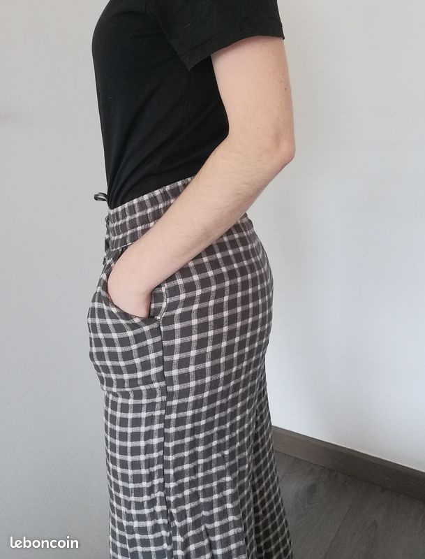 Bas de pyjama à carreaux femme Vêtements