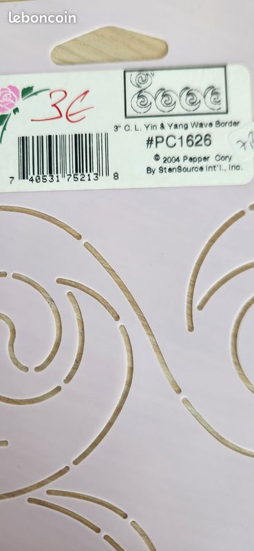 Lot 4 stencils encils (image 7)