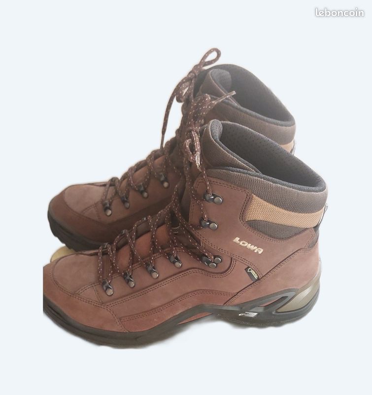 Bottes De Randonnée Lowa Renegade GTX Femmes – Taille UK 5 Marron – Occasion