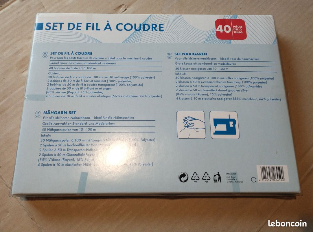Boîte pour fil à coudre (image 2)