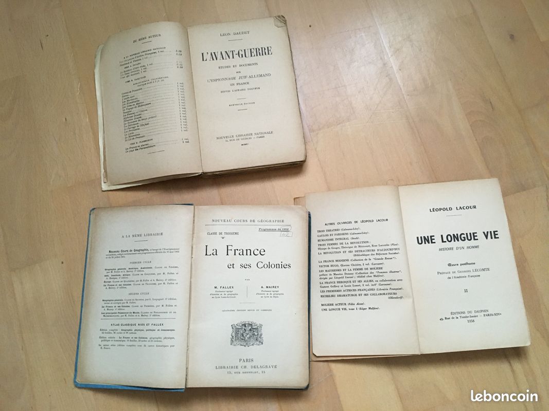 Lot de livres rares anciens (image 2)
