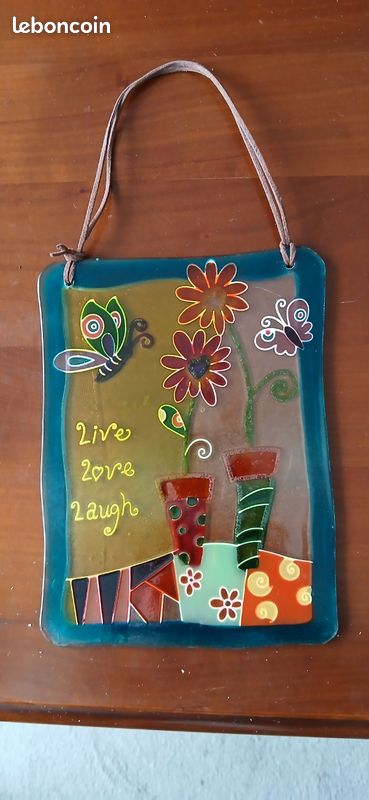 Tableau en verre décoré (image 1)