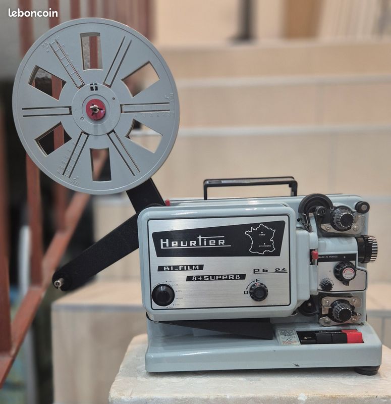 Projecteur Super 8 Bauer T280 Multi-Format - Pour Pièces (ne Fonctionne Pas)