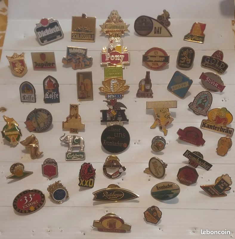 Lot pin's collection BIERES du monde (image 1)