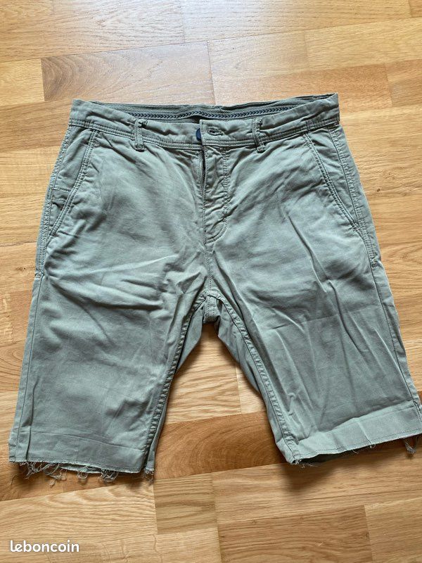 Mens Shorts Short Chino Homme Zara Short Kaki Zara Homme Vêtements - Main Image