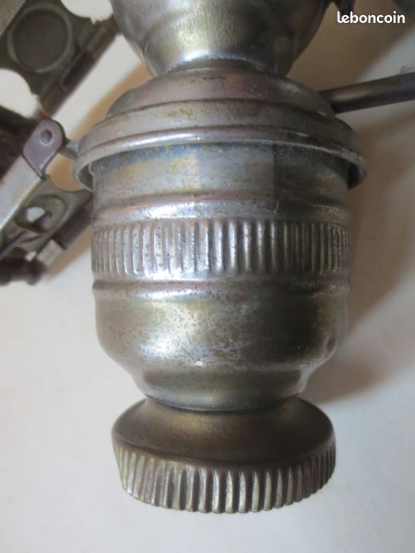 SUPPORT LAMPE A acétylène pour vélo ancien EUR 9,99 - FR