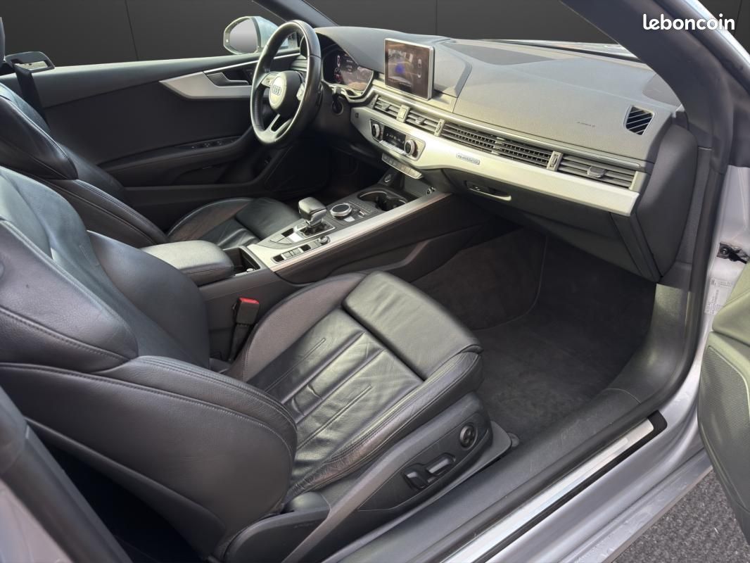 Audi A5 Cabriolet V6 3.0 TDI 218 S tronic 7 Quattro Design Luxe FRANCAISE (image 16)
