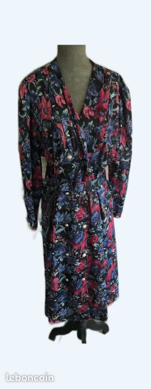 Robe vintage fait main 46 (image 1)