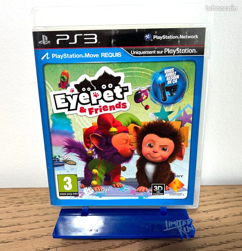 EYEPET FRIENDS PS3 PlayStation PAL FR Complet Jeux vidéo