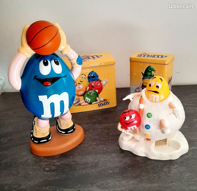 Lot de figurines de collection M&M's vintage - France