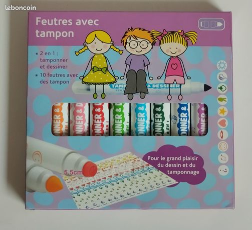 GUBOOM – 10 Tampons De Noël Auto-encrés – Motifs Père Noël, Sapin, Bonhomme De Neige – Idéal Pour Activités Manuelles Et Cadeaux D'Anniversaire